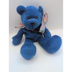 Vintage 1999 Treasure Champs Apollo 11th 30th Anniversary Plush Teddy Bear